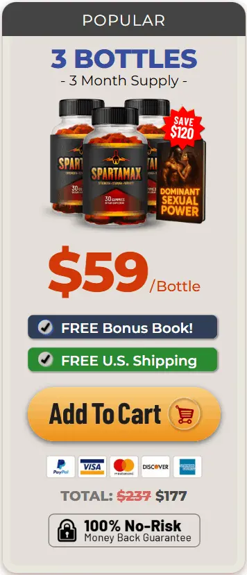 Spartamax three bottles order